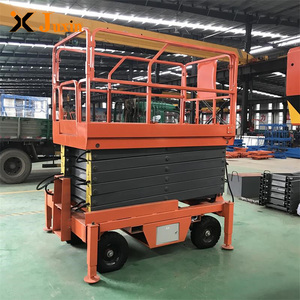 Gunting listrik hidrolik, <span class=keywords><strong>Platform</strong></span> pengangkat gunting seluler 6m 8m 10m untuk pekerjaan udara - Product Image 6
