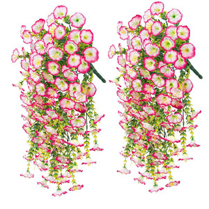 Fleurs artificielles de volubilis 69 Mesh, décoration murale pour le bureau et la maison - Product Image 4
