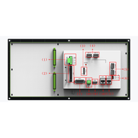 Contrôleur CNC 5 axes FINGER PLC Core RT Linux avec écran LCD 10,4 pouces, capacité de programme 8 Go, garantie 3 ans, kit de modernisation pour
