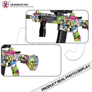 Pistolet à eau électrique M416 en gros, pistolet à <span class=keywords><strong>billes</strong></span> de gel haute vitesse pour le tir en extérieur, jouets en plastique puissants - Product Image 3