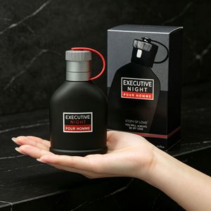 Eau de Toilette para Hombre, 100 ml, Aroma Amaderado de Larga Duración, Masculinidad Sofisticada, Perfume Nocturno, Ideal para Viajes - Product Image 3