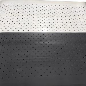 Delik yağa dayanıklı sanayi kemeri ile sıcak satış siyah ve beyaz <span class=keywords><strong>PVC</strong></span> konveyör bant - Product Image 3