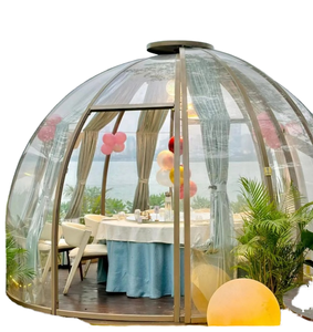 Diseño Moderno de 2.7-6.2M, <span class=keywords><strong>Sol</strong></span>árium Prefabricado Transparente, Fácil Instalación, Diseño de Modelo 3D para Campo de Golf - Product Image 1