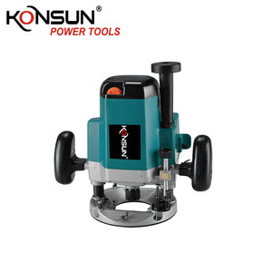 KONSUN-Routeur à Bois Électrique Industriel <span class=keywords><strong>2000W</strong></span>, Pince de Précision de 12mm, Outil Électrique Portable Professionnel pour Sculpture/Coupe des Bords - Product Image 3