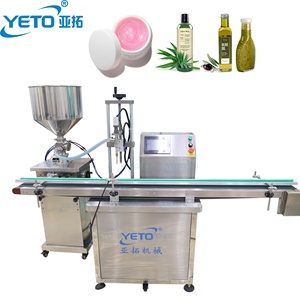 Máquina de llenado de pistón automática de acero inoxidable, pasta de crema cosmética, botella de líquido viscoso, relleno de tarros, jabón de Gel - Product Image 1