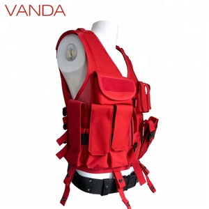 เสื้อกั๊กแนวยุทธวิธีสีแดง<span class=keywords><strong>2025</strong></span>แวนด้าสูทเสื้อกั๊กรักษาความปลอดภัย - Product Image 2