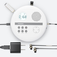 Reproductor de Música Portátil TOMASHI CD-13 con Retroiluminación, Compatible con OEM/ODM, Recargable, USB, Tarjeta TF, Reproductor de MP3 y CD