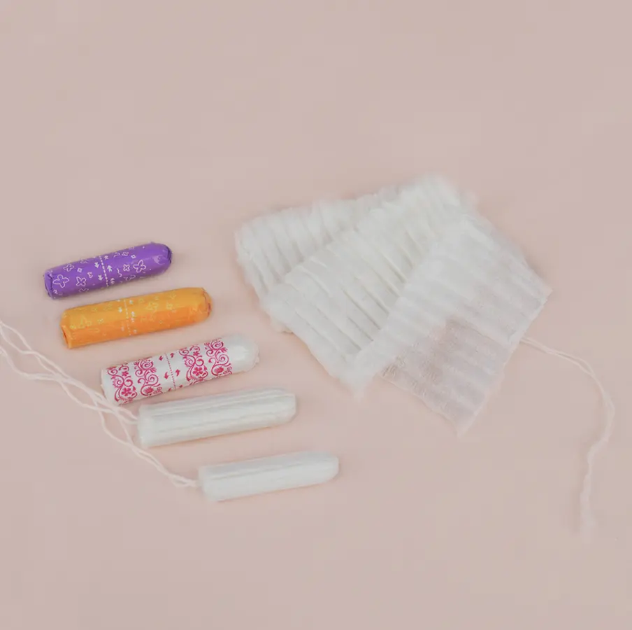 Les plus vendus 2023 tampons numériques en coton biologique d'absorption en gros appliqués avec tampon