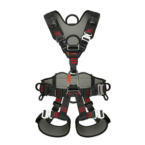 हल्के 5-बिंदु पूर्ण शरीर सुरक्षा; पर्वतारोहण के लिए लुभावनीय डिजाइन, रॉक क्लाइम्बिंग और हवाई कार्य - Product Image 4