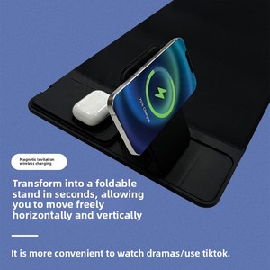 15W Không Dây Sạc Chuột Pad Với Thêm Lớn Cao Su Bàn Mat Đa Chức Năng Sạc Xe Hơi Cho Điện Thoại Và Tai Nghe - Product Image 6