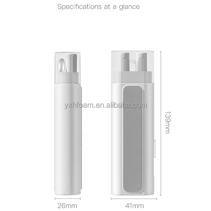 Kit Pulizia 3-in-1 Per AirPods E Auricolari: Spazzola, Punta Metallica E Spugna, Portatile E Delicato