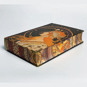 Livre à couverture rigide avec bords vaporisés fantaisie, impression personnalisée de romans, carnet de croquis vierge - Product Image 5