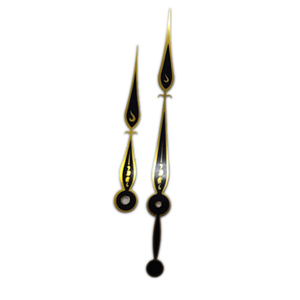 Aiguilles d'horloge modernes en aluminium carré, mécaniques, durables, pour les grandes horloges murales - Product Image 3