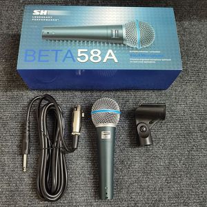 Micrófono Profesional Beta58a, Micrófono Dinámico Cardioide con Cable <span class=keywords><strong>Sm58</strong></span> para Voz, Micrófono de Karaoke para <span class=keywords><strong>Shure</strong></span> - Product Image 5