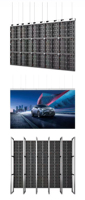 Écran LED publicitaire extérieur résistant aux intempéries, haute luminosité, économie d'énergie, garantie 5 ans, aluminium P3.9