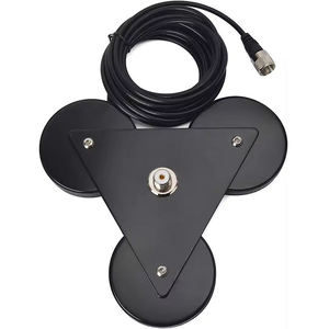 Support magnétique 390 avec câble coaxial RG58 de 4 m et connecteur UHF femelle pour émetteur-récepteur mobile de véhicule CB - Product Image 3