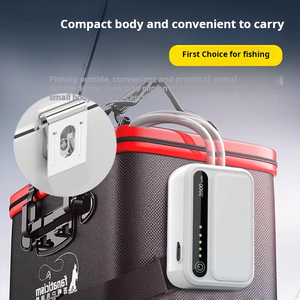 <span class=keywords><strong>Aquarium</strong></span> portable en plastique de forme carrée de 20 L avec <span class=keywords><strong>pompe</strong></span> à oxygène écologique de 5 W pour une utilisation en extérieur - Product Image 3