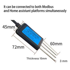 Sensor de Humedad del Suelo Modbus HA, Sensor de Proximidad del Suelo con Detección de CO2, Humedad, pH, CE, Nitrógeno, Fósforo y Potasio - Product Image 6