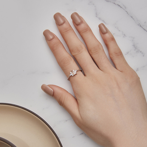 <span class=keywords><strong>Opale</strong></span> exquise petite bague principale en pierre femme <span class=keywords><strong>noble</strong></span> et élégante style de cour 925 bijoux en argent - Product Image 5