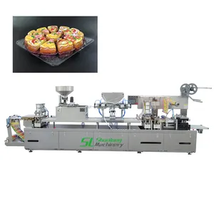 Automatic Half Chocolate Egg Chocolate Products Blister Packaging Machine With Filler Sealer Cutter