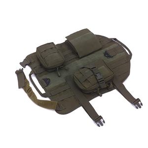 Nibao — harnais tactique fixé en nylon 1000D, accessoire pour chiens, entraînement de chiots, Molle, gilet pour animaux de compagnie, avec pochettes détachables - Product Image 5