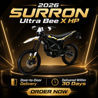 2026 Neu: Ultra Bee X HP Elektro-Enduro-Motorrad mit Langstreckenfederung, 74V Akku, 95 km/h Höchstgeschwindigkeit für den Wald