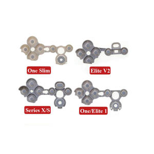 Boutons conducteurs en caoutchouc, plaquettes de contact, bouton en silicone pour <span class=keywords><strong>manette</strong></span> Xbox Series X S, bouton en caoutchouc conducteur - Product Image 2