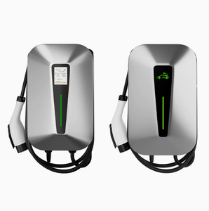 เครื่องชาร์จรถยนต์ไฟฟ้าแบบติดผนัง 7000W รองรับ Tesla มาตรฐาน IP54 กันน้ำ สำหรับใช้ในบ้าน ระบบอัจฉริยะ สำหรับรถยนต์พลังงานใหม่ ชาร์จเร็วและชาร์จช้า - Product Image 1