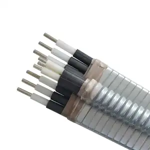 2024 Trung Quốc Cáp sản xuất 3x16mm2 tiêm ngập dầu phẳng hoặc Vòng chì vỏ bọc thép dây điện Hoàng gia ESP Cáp