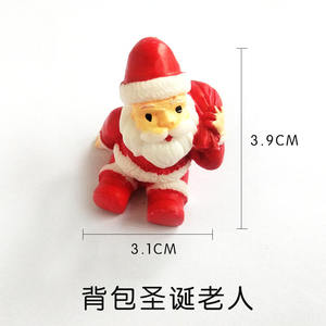 Vendita calda <span class=keywords><strong>Creek</strong></span> polacco di Babbo Natale statuetta in resina che appende padre ornamento di natale elegante artificiale decorazione natalizia - Product Image 2