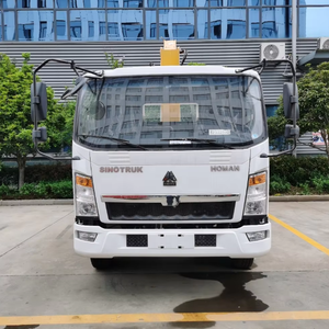 HOWO รถบรรทุกยุโรป4x2ติดเครนประสิทธิภาพสูงรถบรรทุกขนของปั้นจั่น3.<span class=keywords><strong>2</strong></span>ตัน - Product Image 3