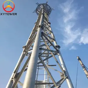 Torre de comunicación de antena de tubo de acero autosuficiente comercial del fabricante de China - Product Image 5