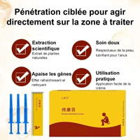 Crème et Pommade Anti-Hémorroïdes 6 Pièces, 100% Naturelles à Base de Plantes, Soulagement Rapide de la Douleur, des Saignements et des Gonflements, Traitement des Hémorroïdes, Guérison Rapide, OEM - Offre Spéciale Afrique