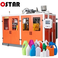 Machine de moulage par soufflage, capacité de 800ml, 1000ml, 1 litre, contenant en plastique HDPE, fabrication de moulage par soufflage,