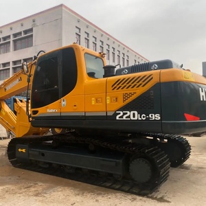 Prix bas – Excavatrice d'occasion Hyundai 220LC-9S 22 tonnes, importée de Corée, avec certifications CE/EPA – Excavatrice sur chenilles d'occasion à vendre - Product Image 1