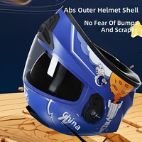 Nouveau casque intégral pour enfants en ABS, conforme aux normes nationales, pour vélos électriques, design mignon de dessin animé, utilisation toutes saisons, certifié 3C