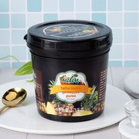 Purée de mangue et ananas Taihu Merrill Lynch, saveurs fraise et myrtille, pour pâtisserie, thé au lait, pain - Boîte de 1,3 kg Suzhou Meilin