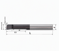 Barre de micro-alésage MTR en carbure monobloc sans éclatement pour acier inoxydable, outils de perçage CNC haute performance, personnalisés et stables