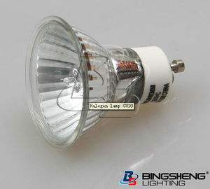 Ampoule halogène <span class=keywords><strong>GU10</strong></span> 18W, couvercle en verre transparent, classe C, lampe spot à économie d'énergie - Product Image 6