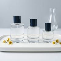 Flacon d'échantillon de parfum en verre vide en stock avec diffuseur à bâtonnets, portable, sérigraphie