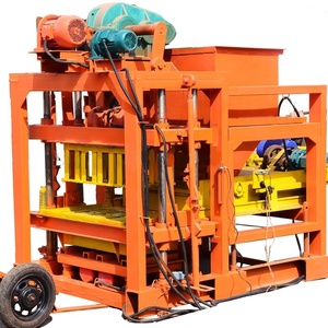<strong>Automatic</strong> Paving &amp; Hollow Cement Concrete <strong>Block</strong> Brick Making <strong>Machine</strong> with Engine Bearing Gear - Product Image 4
