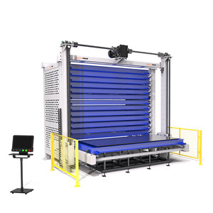 지능형 시트 선반 중량물 보관 선반 자동 플레이트 보관 시스템 PLC 제어 창고 - Product Image 2