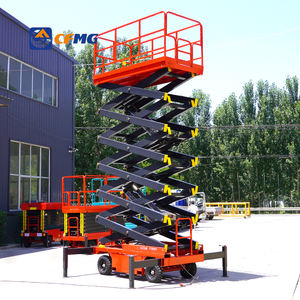 Plataforma elevadora de tijera eléctrica, plataforma de trabajo elevadora, estabilizadores aéreos móviles, mesa elevadora hidráulica de carga pesada - Product Image 2