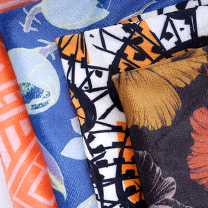 Tùy chỉnh đổ xô ren phi Hàn Quốc vải nhung dập nóng kho in kỹ thuật số vải nhung - Product Image 6