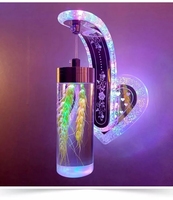 Offre Spéciale lampe de chevet européenne simple chambre salon escalier environnement verre moderne supports muraux lumières