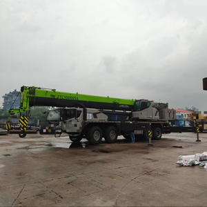 Grúa móvil sobre camión usada de la marca china Zoomlion ZTC1000V5 ZTC1000H de 100 toneladas, original de la marca china, con capacidad de 100 toneladas, disponible en Dubái. - Product Image 1