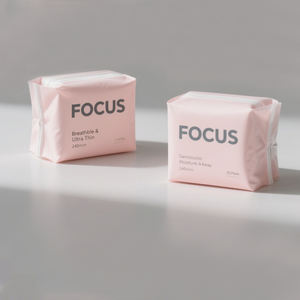 Muestras gratis Ultra Thin Overnight Servilletas sanitarias Pantalones sanitarios para mujeres - Product Image 1