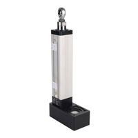 Actuador lineal de cilindro servo eléctrico de alta precisión de regulación de velocidad 10KN 1T 1000KG