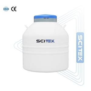 Tanque de Nitrógeno Líquido SCITEK Dry Shipper con Almacenamiento Criogénico de Vapor, Llenado Rápido de Nitrógeno Líquido para Transporte Criogénico - Product Image 5