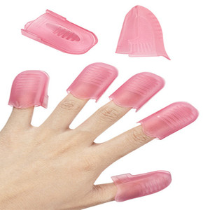 5 clips ajustables de plástico para remover uñas, clips de cristal para remojar, para manicura y suministros de uñas - Product Image 1